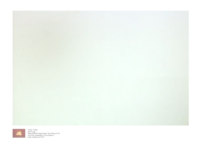 Trinity/Trinity - July 16, 1945